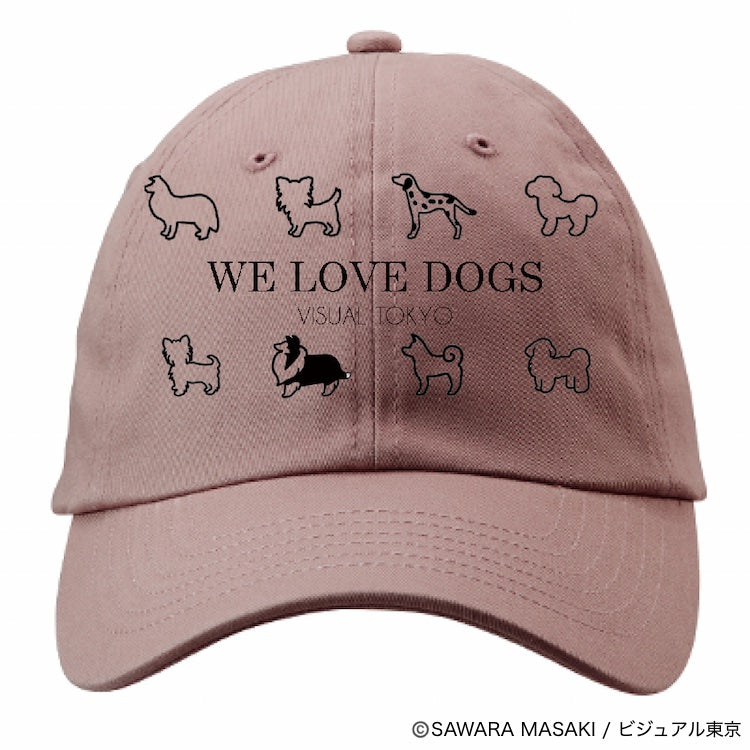 動物たちのキャップ/ピンク/犬バージョン