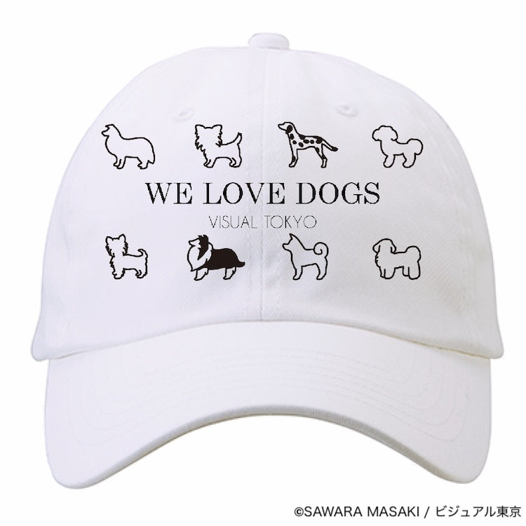 動物たちのキャップ/ホワイト/犬バージョン