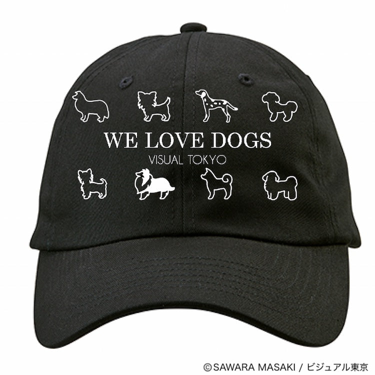 動物たちのキャップ/ブラック/犬バージョン