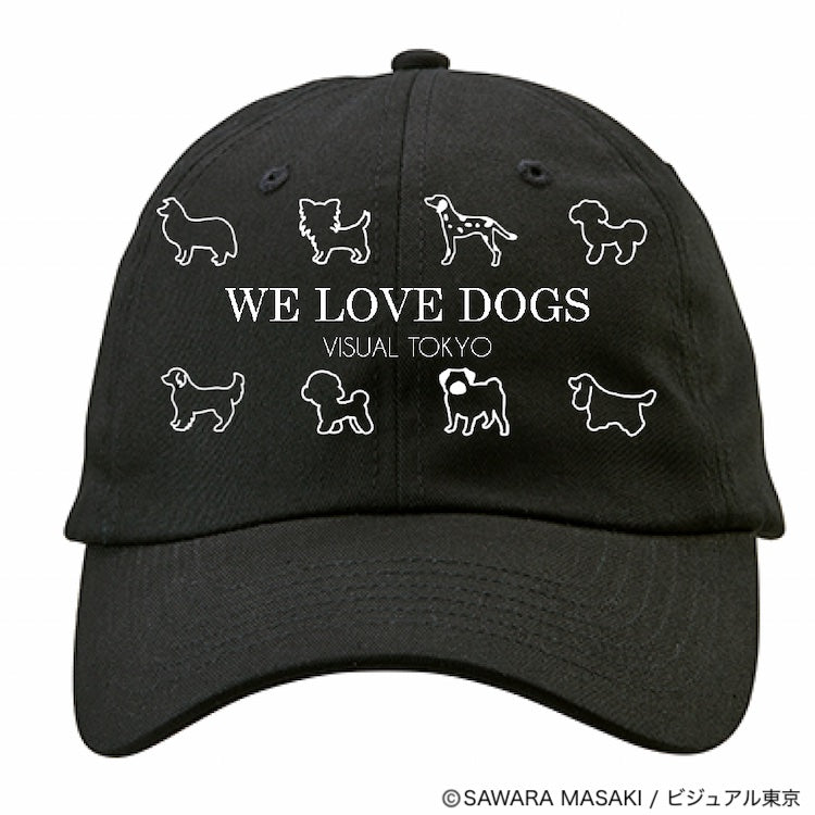 動物たちのキャップ/ブラック/犬バージョン