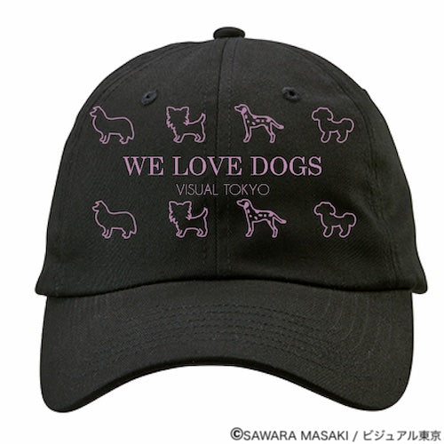 動物たちのキャップ/ブラック/犬バージョン