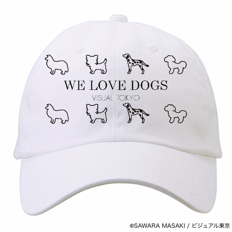 動物たちのキャップ/ホワイト/犬バージョン