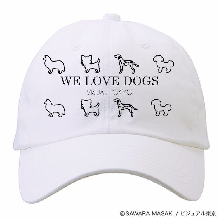 動物たちのキャップ/ホワイト/犬バージョン