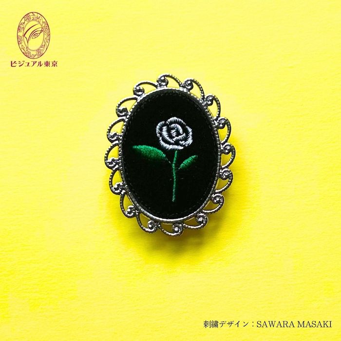 一輪の花/ROSE【ブローチ】