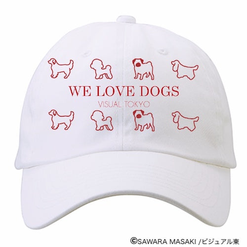 動物たちのキャップ/ホワイト/犬バージョン