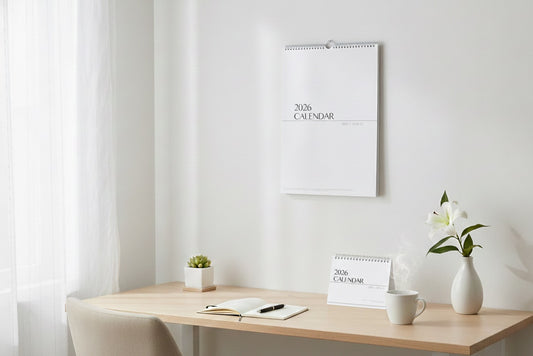 壁掛け&卓上カレンダーセット［2026年1月〜2026年12月版］